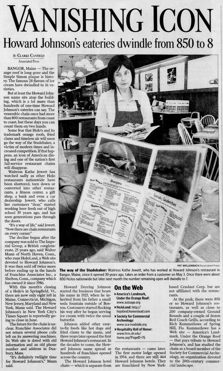 Howard Johnsons Restaurant - May 16 2005 Tough Times